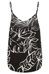 Débardeur Fransa Bretelles Noir et Blanc